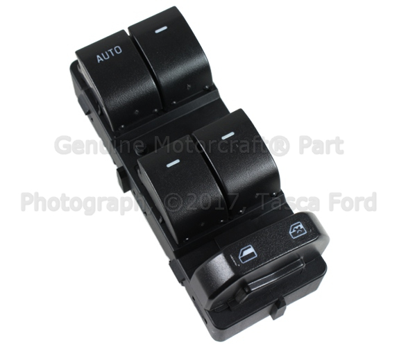 8L1Z14529AA - Body: Window Switch for Ford: Edge, Expedition, Explorer, Explorer Sport Trac | Lincoln: MKX | Mercury: Mountaineer Image