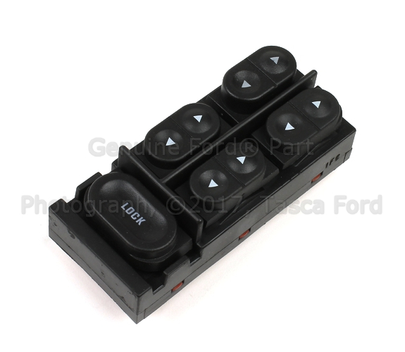 E9DZ14529A - Electrical: Window Switch for Ford: Bronco, Explorer, F-250, F-250 HD, F-350, Mustang, Taurus, Tempo | Mercury: Sable, Topaz Image