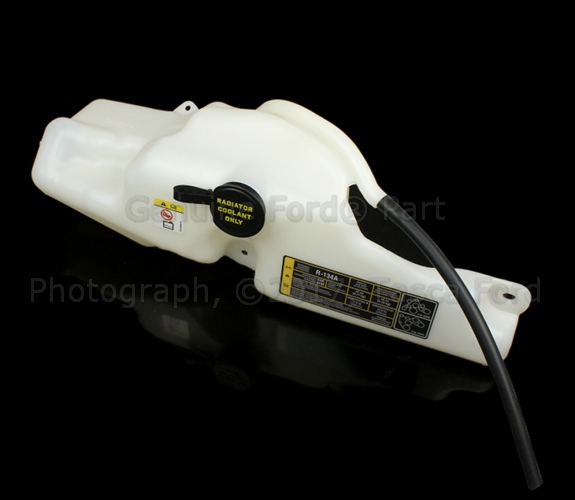 8L2Z8A080B - Cooling System: Reservoir Tank for Ford: Explorer, Explorer Sport Trac | Mercury: Mountaineer Image