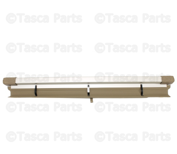 39824805 - : Luggage Compartment Cover, Brushed Aluminum for Volvo Image