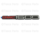 15551232 - Body: Nameplate for Chevrolet: C/K Pickup, R10, R20, R2500, R30, R3500, V10, V20, V30, V3500 | GMC: C1500 Pickup, C2500 Pickup, C3500 Pickup, Jimmy, K1500 Pickup, K2500 Pickup, K3500 Pickup, R1500 Pickup, R2500 Pickup, R3500 Pickup, Savana 1500, Savana 2500, Savana 3500, Suburban C1500, Suburban K1500, Suburban R1500, Suburban R2500, V1500, V1500 Suburban, V2500, V2500 Suburban, V3500, Yukon Image