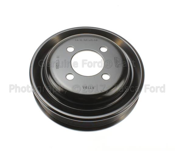 BR3Z8509A - : Engine Water Pump Pulley for Ford: F-150, Mustang, Transit-150, Transit-250, Transit-350, Transit-350 HD Image