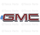 84674406 - Body: Nameplate for Chevrolet: C2500, C3500, Express 1500, Express 2500, Express 3500, K2500 Pickup, K3500 Pickup, P30, Silverado 1500, Silverado 1500 Classic, Silverado 1500 HD, Silverado 1500 HD Classic, Silverado 2500, Silverado 2500 HD, Silverado 2500 HD Classic, Silverado 3500, Silverado 3500 Classic, Silverado 3500 HD, Tahoe | GMC: C1500 Pickup, C2500 Pickup, C3500 Pickup, Canyon, Envoy XUV, Jimmy, K1500 Pickup, K2500 Pickup, K3500 Pickup, Safari, Savana 1500, Savana 2500, Savana 3500, Sierra 1500, Sierra 1500 Classic, Sierra 1500 HD, Sierra 1500 HD Classic, Sierra 2500, Sierra 2500 HD, Sierra 2500 HD Classic, Sierra 3500, Sierra 3500 Classic, Sierra 3500 HD, Sonoma, Suburban C1500, Suburban C2500, Suburban K1500, Suburban K2500, Yukon, Yukon XL 1500, Yukon XL 2500 Image