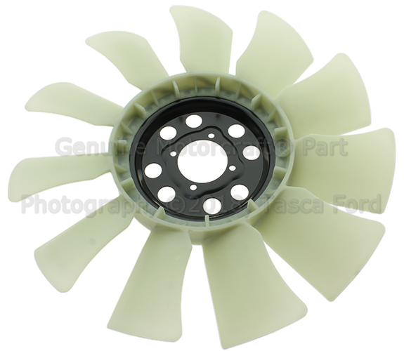 F85Z8600AA - Cooling System: Fan Blade for Ford: Expedition, F-150, F-150 Heritage, F-250, F-250 Super Duty | Lincoln: Blackwood, Navigator Image