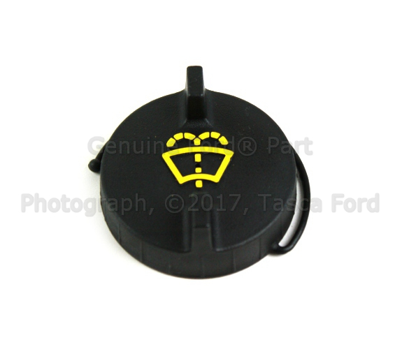 1L2Z17632AA - Body: Reservoir Cap for Ford: Explorer, Explorer Sport Trac | Lincoln: Aviator | Mercury: Mountaineer Image
