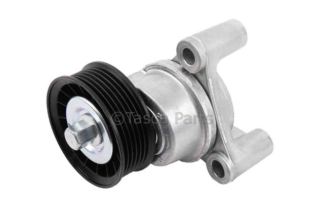 12609719 - Cooling System: Belt Tensioner for Buick: Rainier | Cadillac: Escalade, Escalade ESV, Escalade EXT | Chevrolet: Avalanche, Avalanche 1500, Avalanche 2500, Colorado, Express 1500, Express 2500, Express 3500, Express 4500, LCF 3500, Silverado 1500, Silverado 1500 Classic, Silverado 1500 HD, Silverado 1500 HD Classic, Silverado 2500, Silverado 2500 HD, Silverado 2500 HD Classic, Silverado 3500, Silverado 3500 Classic, Silverado 3500 HD, SSR, Suburban 1500, Suburban 2500, Suburban 3500 HD, Tahoe, Trailblazer, Trailblazer EXT | GMC: Canyon, Envoy, Envoy XL, Envoy XUV, Savana 1500, Savana 2500, Savana 3500, Savana 4500, Sierra 1500, Sierra 1500 Classic, Sierra 1500 HD, Sierra 1500 HD Classic, Sierra 2500, Sierra 2500 HD, Sierra 2500 HD Classic, Sierra 3500, Sierra 3500 Classic, Sierra 3500 HD, Yukon, Yukon XL 1500, Yukon XL 2500 | Hummer: H2, H3, H3T Image