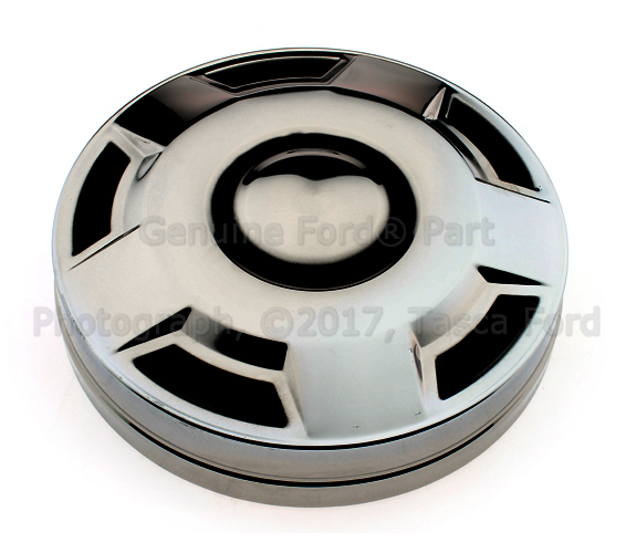 E5TZ1130F - Suspension: Wheel Cover for Ford: E-150 Econoline, E-250 Econoline, E-250 Econoline Club Wagon, E-350 Econoline, E-350 Econoline Club Wagon, F-150, F-250, F-250 HD, F-350, F-Super Duty Image