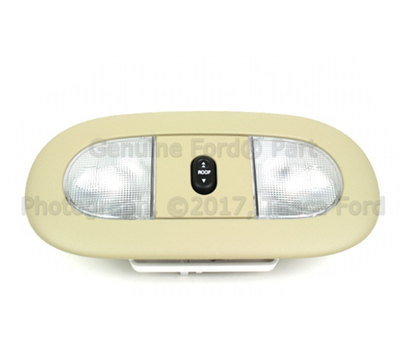 8C3Z25519A70AB - Body: Overhead Console for Ford: F-250 Super Duty, F-350 Super Duty, F-450 Super Duty Image