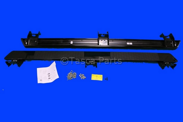 82211702AE - Exterior Accessories: Aluminum Running Boards In Black For Crew Cab for Dodge: Ram 1500, Ram 2500, Ram 3500 | Ram: 1500, 1500 Classic, 2500, 3500 Image