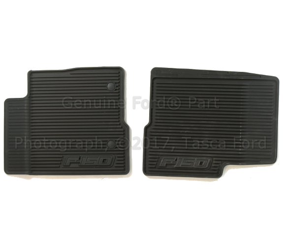 AL3Z1513086AA - Interior: Floor Mats, All-Weather, Front Set for Ford: F-150 Image