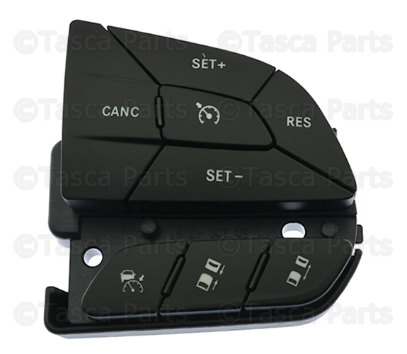 68321898AA - Electrical: Speed Control Switch for Chrysler: 200, 300, Pacifica, Voyager | Dodge: Challenger, Charger | Jeep: Cherokee Image