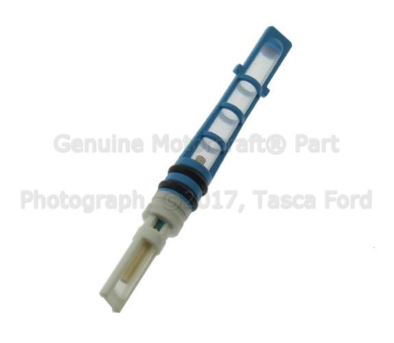F5XZ19D990AB - HVAC: A/C Orifice Tube for Ford: Country Squire, Escort, Explorer, Explorer Sport, Explorer Sport Trac, F-150, F-150 Heritage, F-250, F-250 HD, F-250 Super Duty, F-350, F-350 Super Duty, F-450 Super Duty, F-550 Super Duty, F-Super Duty, LTD Crown Victoria, Mustang, Ranger | Lincoln: Continental, Mark LT, Mark VII, Town Car | Mercury: Colony Park, Grand Marquis, Mountaineer, Villager Image