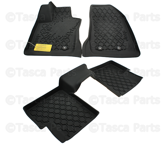 82214194AC - Unclassified: All-Weather Floor Mats for Jeep: Renegade Image