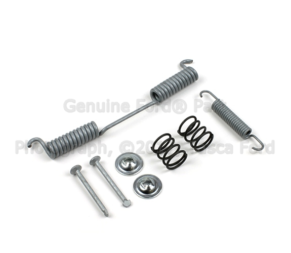 8C2Z2069A - Brakes: Park Brake Shoes Retainer Kit for Ford: E-150, E-250, E-350 Super Duty, E-450 Super Duty Image