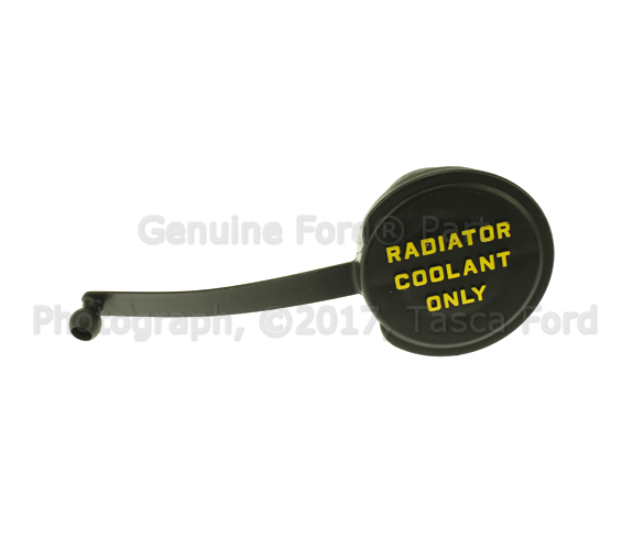 9L3Z8K103A - Cooling System: Reservoir Cap for Ford: Expedition, Explorer, Explorer Sport Trac, F-150, Fusion | Lincoln: MKZ, Navigator | Mercury: Milan, Mountaineer Image