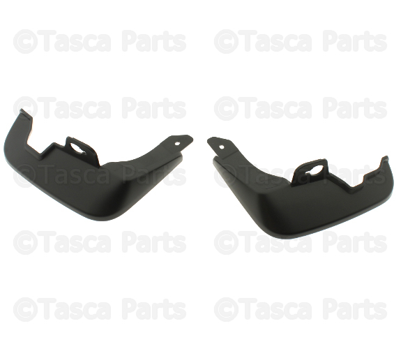 BHN1V3450 - Exterior: Splash Guards - Front - Black Plastic for Mazda Image