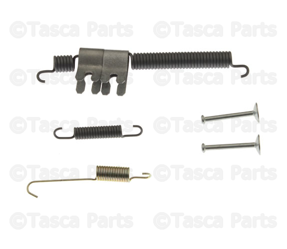 5114496AB - Service Brakes: Brake Shoe Hold Down Spring Kit for Chrysler: PT Cruiser Image