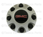 22781440 - : Sparkle Silver Center Cap with Bowtie Logo for GMC: Sierra 2500 HD, Sierra 3500 HD Image