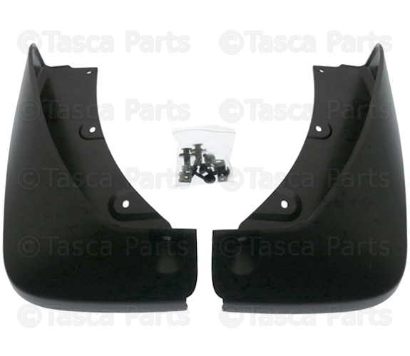 2022-2025 Nissan Pathfinder Splash Guards - Rear Set (2-Piece