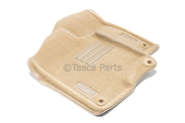 19158989 - Interior: Floor Mats, Front Molded Carpet, GMC Logo for GM Image
