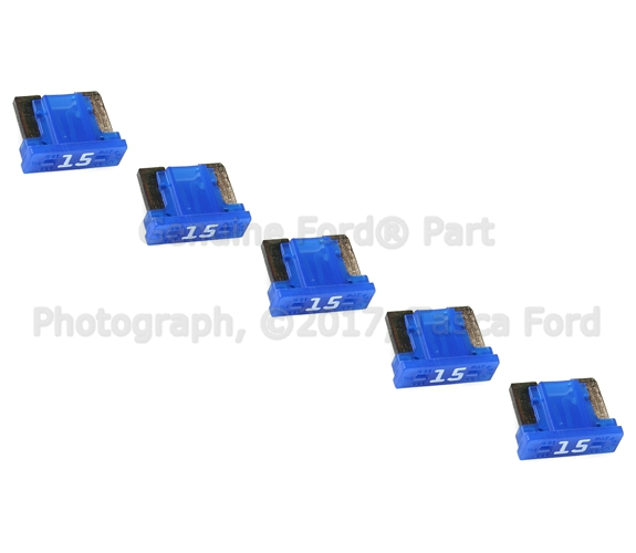 9L3Z14526DA - Electrical: Mini Fuse for Ford: E-150, E-250, E-350 Super Duty, E-450 Super Duty, Edge, Expedition, Explorer, F-150, F-250 Super Duty, F-350 Super Duty, F-450 Super Duty, Fiesta, Police Interceptor Sedan, Police Interceptor Utility, Special Service Police Sedan, Taurus | Lincoln: MKS, MKX, Navigator Image