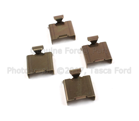 8C2Z2B164A - Brakes: Disc Brake Anti-Rattle Clip Set for Ford: E-150, E-250, E-350 Super Duty, E-450 Super Duty Image