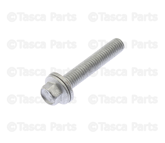 6507697AA - Engine: Hex Flange Head Bolt, Mounting for Chrysler: 300, Aspen | Dodge: Challenger, Charger, Durango, Magnum, Ram 1500, Ram 2500, Ram 3500 | Jeep: Commander, Grand Cherokee, Grand Cherokee L, Grand Wagoneer, Wagoneer, Wrangler | Ram: 1500, 1500 Classic, 2500, 3500 Image