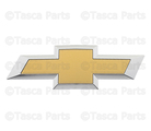 23236301 - : Gold Front Grille Bowtie Emblem with Chrome Outline for GM Image