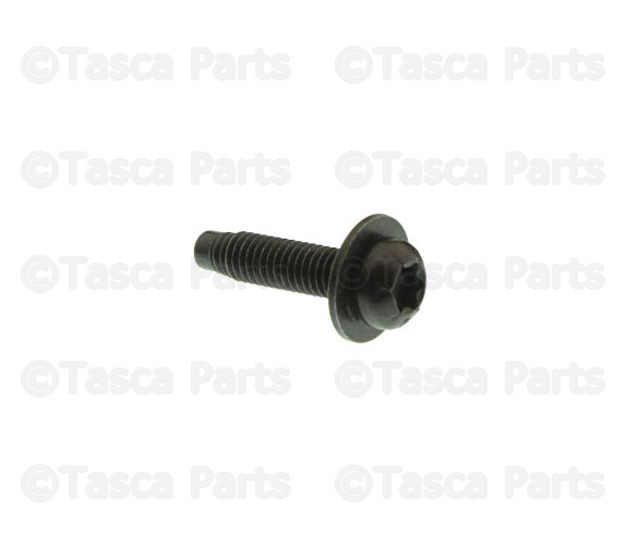 6509795AA - Frame, Bumper and Fascia: Screw for Chrysler: Pacifica, Voyager | Dodge: Hornet, Journey | Jeep: Cherokee, Compass, Gladiator, Grand Cherokee, Grand Cherokee L, Grand Wagoneer, Wagoneer, Wagoneer S, Wrangler Image