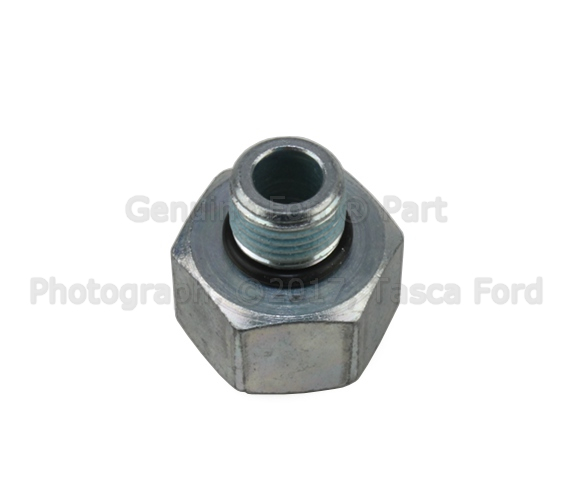 9C3Z7D273A - Cooling System: Fitting Connector for Ford: E-150, E-250, E-350 Super Duty, E-450 Super Duty, F-250 Super Duty, F-350 Super Duty, F-450 Super Duty Image