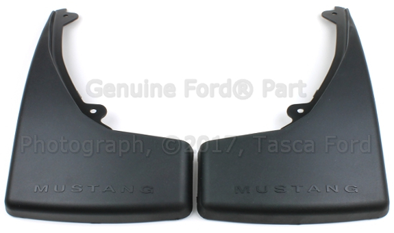 5R3Z16A550AA - Exterior: Splash Guards, Molded, Rear Pair for Ford: Mustang Image