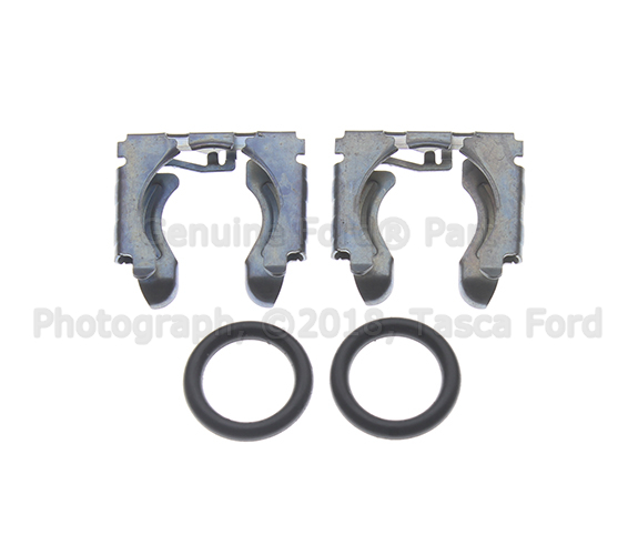 BC3Z8287C - HVAC: Outlet Tube Clamp for Ford: Expedition, F-150, F-150 Lightning, F-250 Super Duty, F-350 Super Duty, F-450 Super Duty | Lincoln: Navigator Image