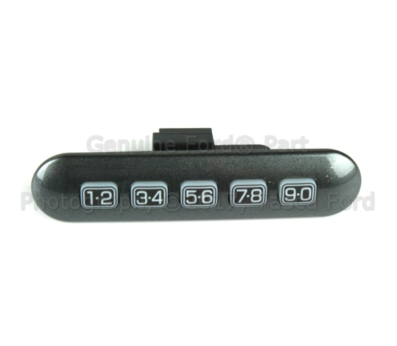 8H6Z14A626AU - Body: Keyless Lock Pad for Ford: Fusion | Lincoln: MKX, MKZ | Mercury: Milan Image