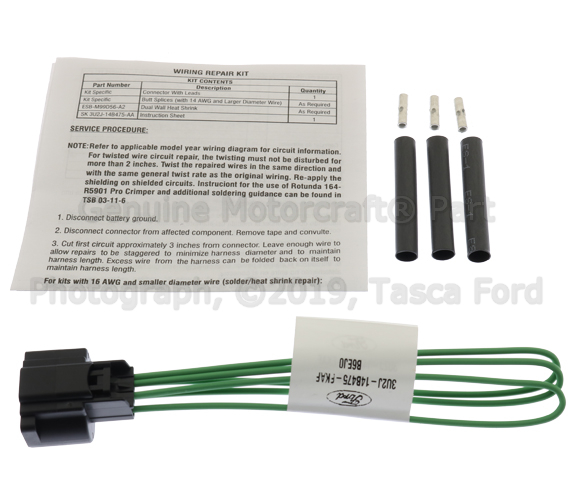 3U2Z14S411FKAF - : Wire Assembly for Ford Image