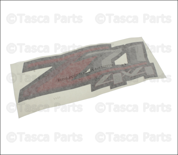 2009-2014 GM Pickup Box Side Rear Z71 4x4 Decal 25973040 | TascaParts.com
