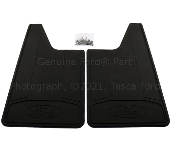 CL3Z16A550U - Body: Splash Guards, Heavy Duty, Black for Ford: F-150, F-250 Super Duty Image
