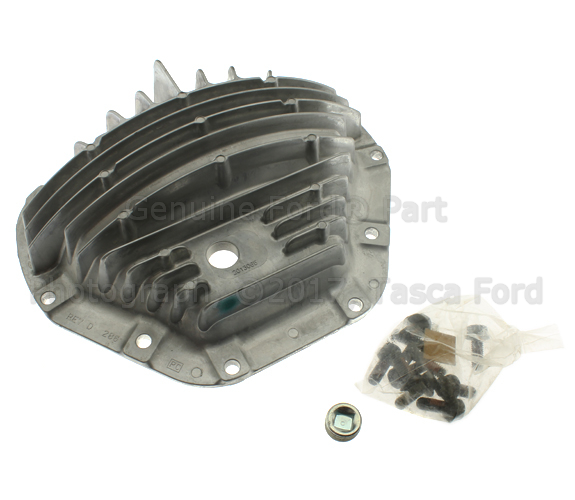 CU9Z4033A - Driveline &amp; Axles: Differential Cover for Ford: E-450 Econoline Super Duty, E-450 Super Duty, E-550 Econoline Super Duty, Econoline Super Duty, F-350 Super Duty, F-450 Super Duty, F-550 Super Duty Image