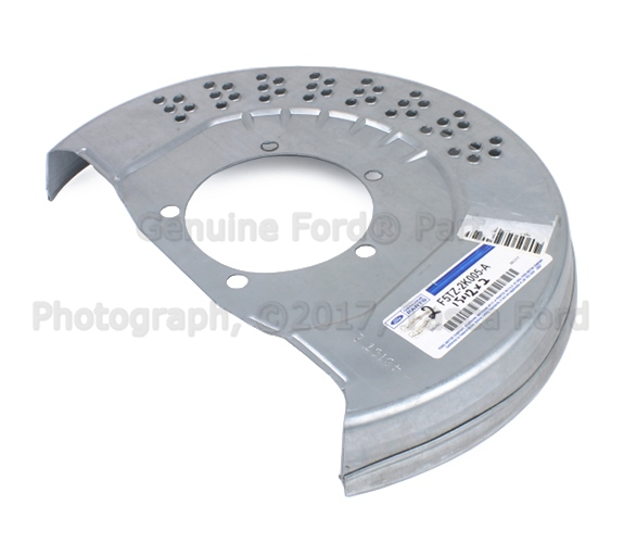 F5TZ2K005A - Brakes: Splash Shield for Ford: F-250, F-350 Image
