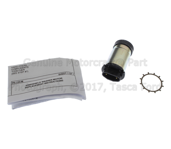 EOAZ17664A - Body: Washer Pump for Ford: Aerostar, Bronco, Bronco II, Country Squire, E-150 Econoline, E-150 Econoline Club Wagon, E-250 Econoline, E-250 Econoline Club Wagon, E-350 Econoline, E-350 Econoline Club Wagon, Escort, EXP, Explorer, F-150, F-250, F-250 HD, F-350, F-Super Duty, LTD, LTD Crown Victoria, Mustang, Ranger, Taurus, Tempo, Thunderbird | Lincoln: Continental, Mark VII, Town Car | Mercury: Capri, Colony Park, Cougar, Grand Marquis, Lynx, Marquis, Sable, Topaz Image