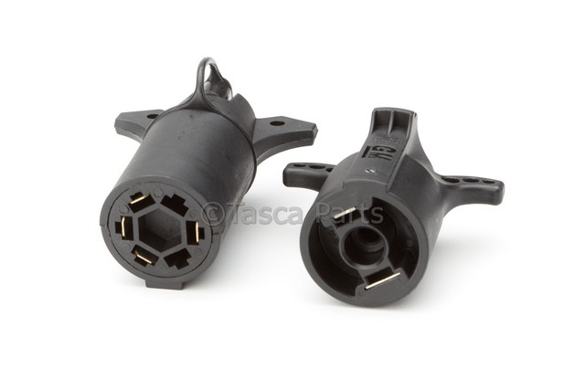 19201995 - Towing: Trailer Wiring Harness Adapter 7-Pin To 4-Way for Buick: Enclave | Cadillac: Escalade, Escalade ESV, Escalade EXT, XT5, XT6 | Chevrolet: Avalanche, Blazer, Captiva Sport, Colorado, Equinox, Express 1500, Express 2500, Express 3500, Express 4500, Silverado 1500, Silverado 1500 Classic, Silverado 1500 HD Classic, Silverado 1500 LD, Silverado 1500 LTD, Silverado 2500 HD, Silverado 2500 HD Classic, Silverado 3500 Classic, Silverado 3500 HD, Suburban, Suburban 1500, Suburban 2500, Suburban 3500 HD, Tahoe, Traverse | GMC: Acadia, Acadia Limited, Canyon, Savana 1500, Savana 2500, Savana 3500, Savana 4500, Sierra 1500, Sierra 1500 Classic, Sierra 1500 HD Classic, Sierra 1500 Limited, Sierra 2500 HD, Sierra 2500 HD Classic, Sierra 3500 Classic, Sierra 3500 HD, Terrain, Yukon, Yukon XL, Yukon XL 1500, Yukon XL 2500 Image