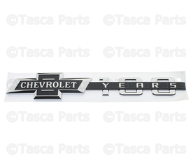 2018 GM Body Side Rear Marketing Name Plate 84149657 | TascaParts.com