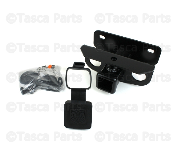 82213205 - : Trailer Tow Receiver Kit for Dodge: Ram 1500, Ram 2500, Ram 3500 | Ram: 1500, 1500 Classic Image