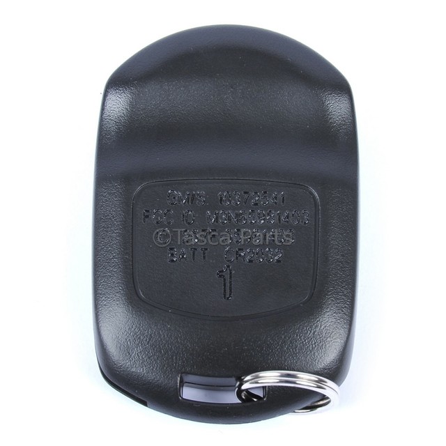 10372541 - : 4 Button Keyless Entry Remote Key Fob for Chevrolet: Corvette Image