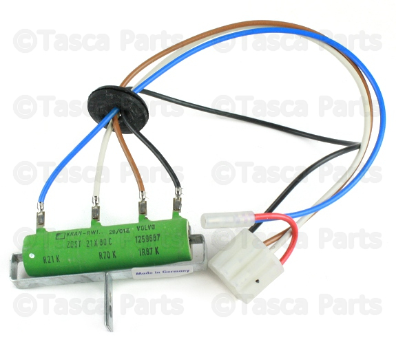 thumbnail image 2 of 2016 Volvo XC60 Hvac Blower Motor Resistor - 1370240 - Genuine Volvo Part 2 of 13