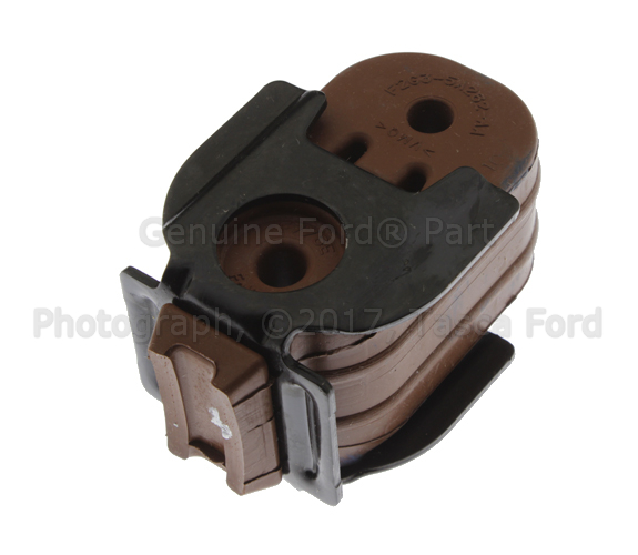 F2GZ5A262A - Exhaust: Muffler &amp; Pipe Insulator for Ford: Edge, Fusion | Lincoln: MKX, Nautilus Image