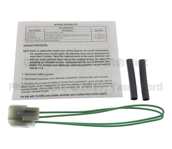 AU2Z14S411BJA - : Wire Assembly for Ford Image