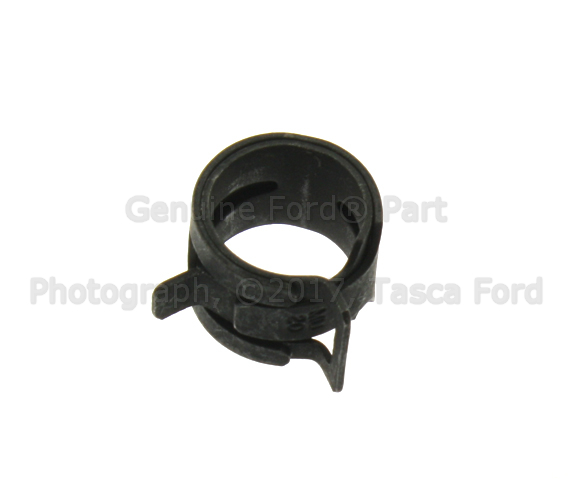 8C2Z7C107A - Cooling System: Inlet Tube Clamp for Ford: EcoSport, Edge, Explorer, F-150, F-250 Super Duty, F-350 Super Duty, Focus, Fusion, Police Interceptor Sedan, Police Interceptor Utility, Special Service Police Sedan, Taurus | Lincoln: Continental, MKT, MKX, MKZ Image