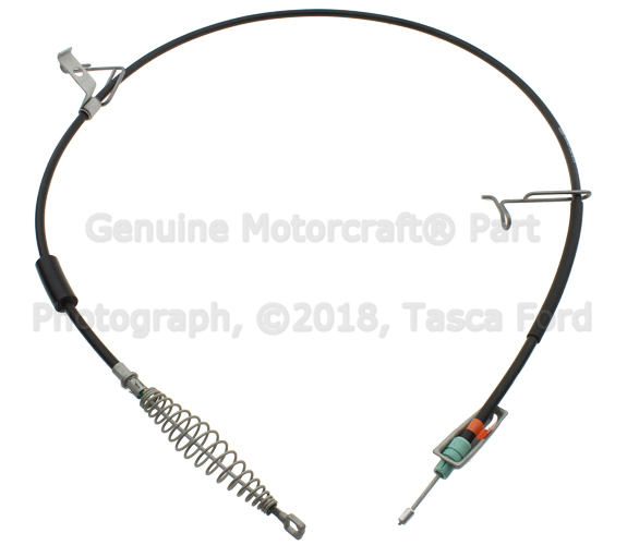 BC3Z2A635N - : Rear Cable - Driver's Side (LH) for Ford: F-250 Super Duty, F-350 Super Duty, F-450 Super Duty Image