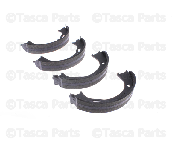 5093390AC - : Parking Brake Shoe And Lining Kit for Jeep: Liberty, Wrangler Image
