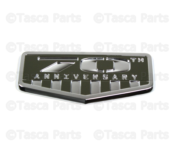 68089729AB - : Emblems, Jeep 70th Anniversary Badge for Mopar Image